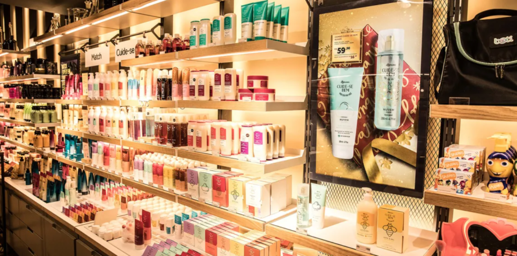 o boticário exemplos de visual merchandising