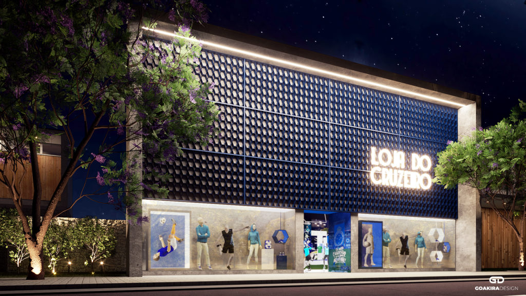 loja conceito do cruzeiro 
